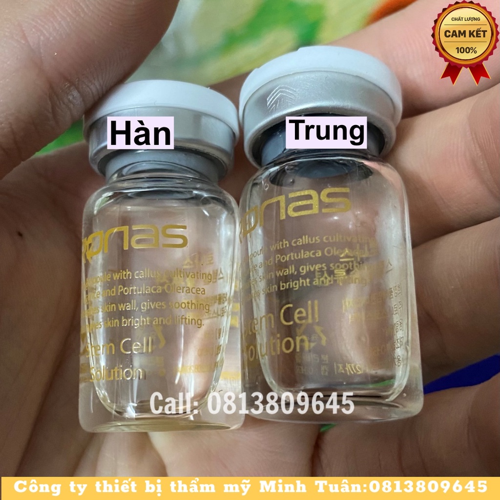 1 Hộp Bào Gốc Ronas Stem Cell Solution Hộp ngừa mụn sáng da