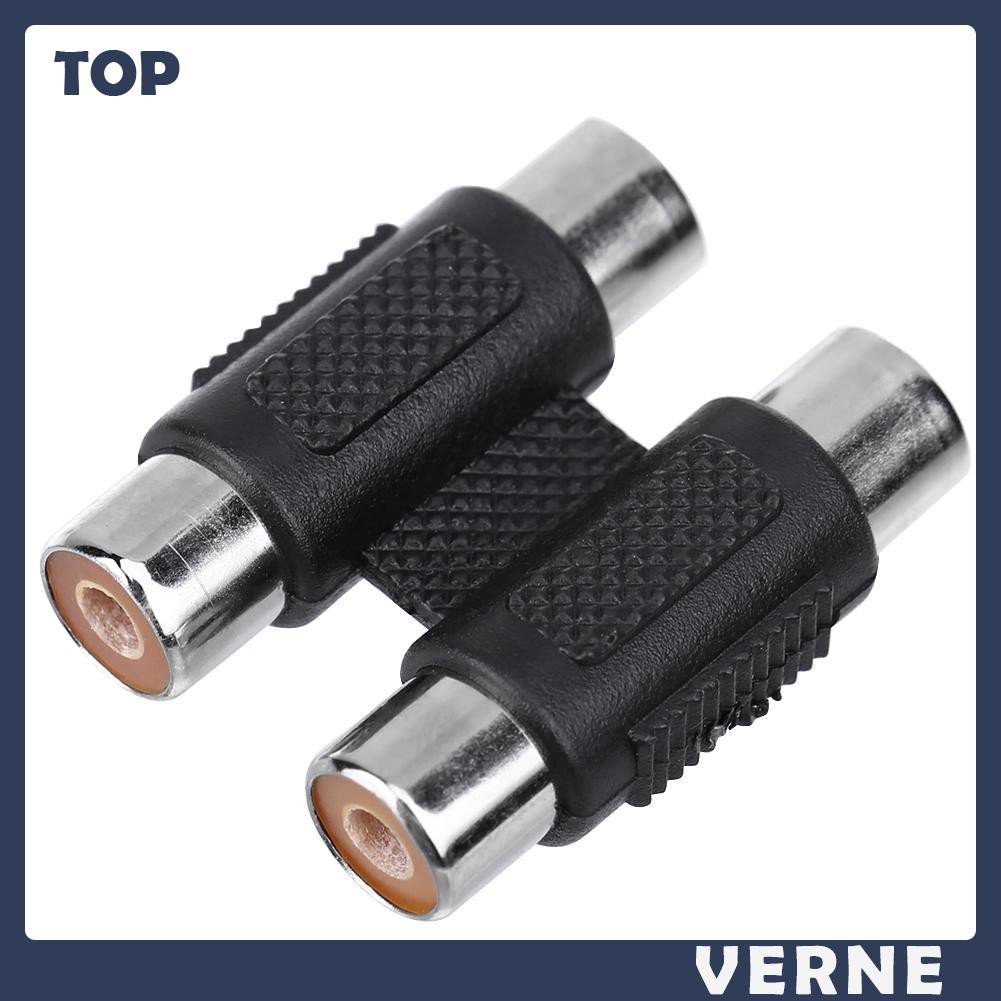 Giắc Cắm Chuyển Đổi Từ Verne Rca Female Sang Rca Female | BigBuy360 - bigbuy360.vn