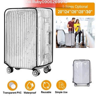 Vỏ bọc vali trong suốt size: 20,22,24,26,28,30