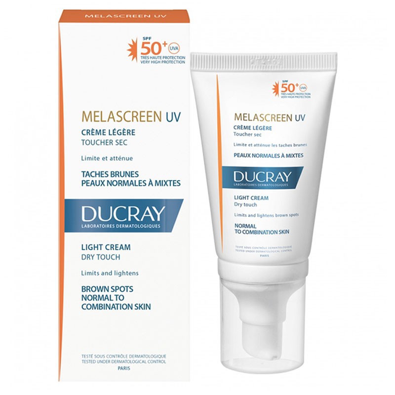 Kem Chống Nắng Giảm Đốm Nâu Ducray Melascreen Photoprotection Light Cream SPF50+ 40ml