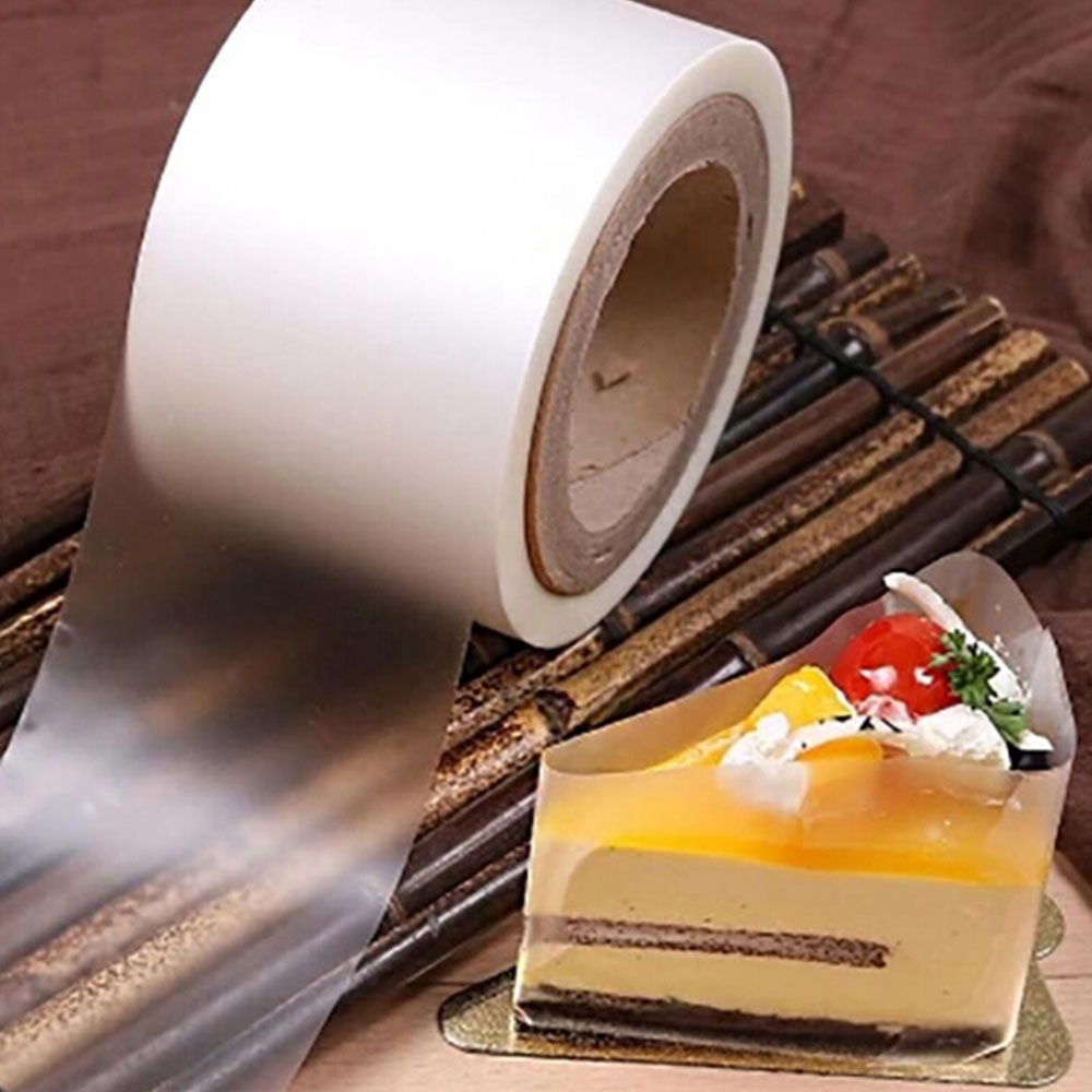 Cuộn Giấy Bóng Kiếng Bao Quanh Bánh Kem Tiện Dụng