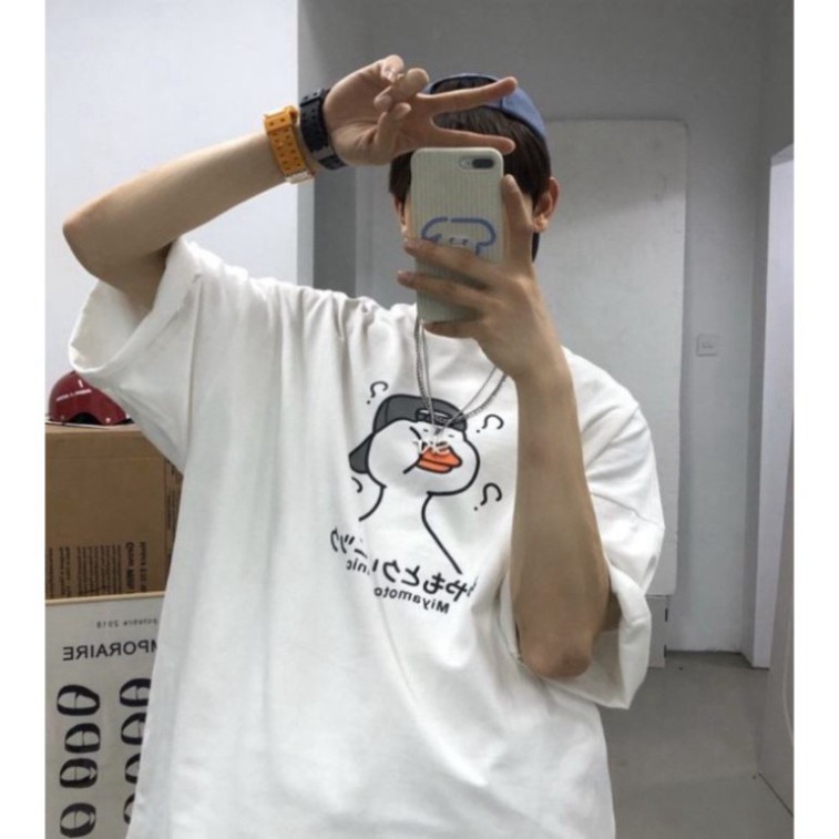 Áo thun tay lỡ Unisex, áo phông form rộng M435 KL SHOP DVSHOP