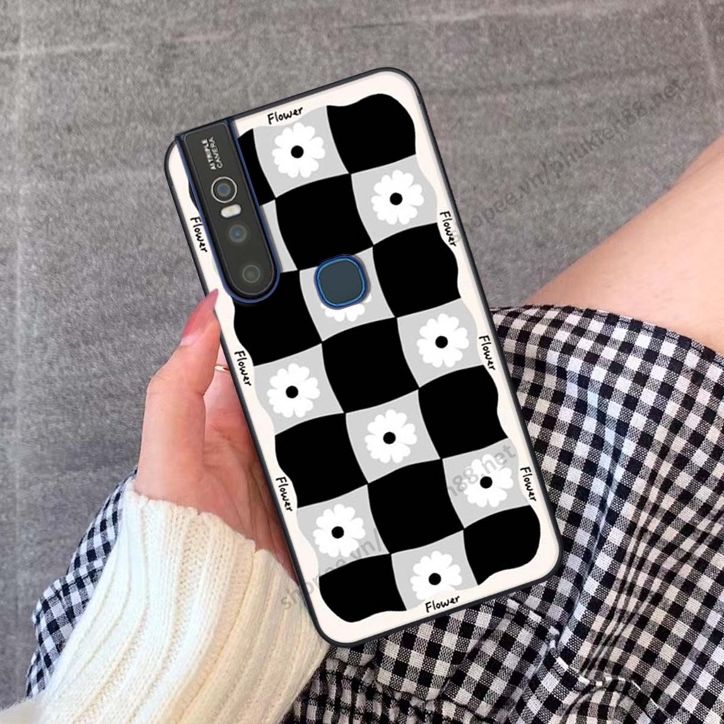 Ốp lưng Vivo V15 / V15 Pro ốp điện thoại LineBear, bé tóc xù, hoa siêu đẹp