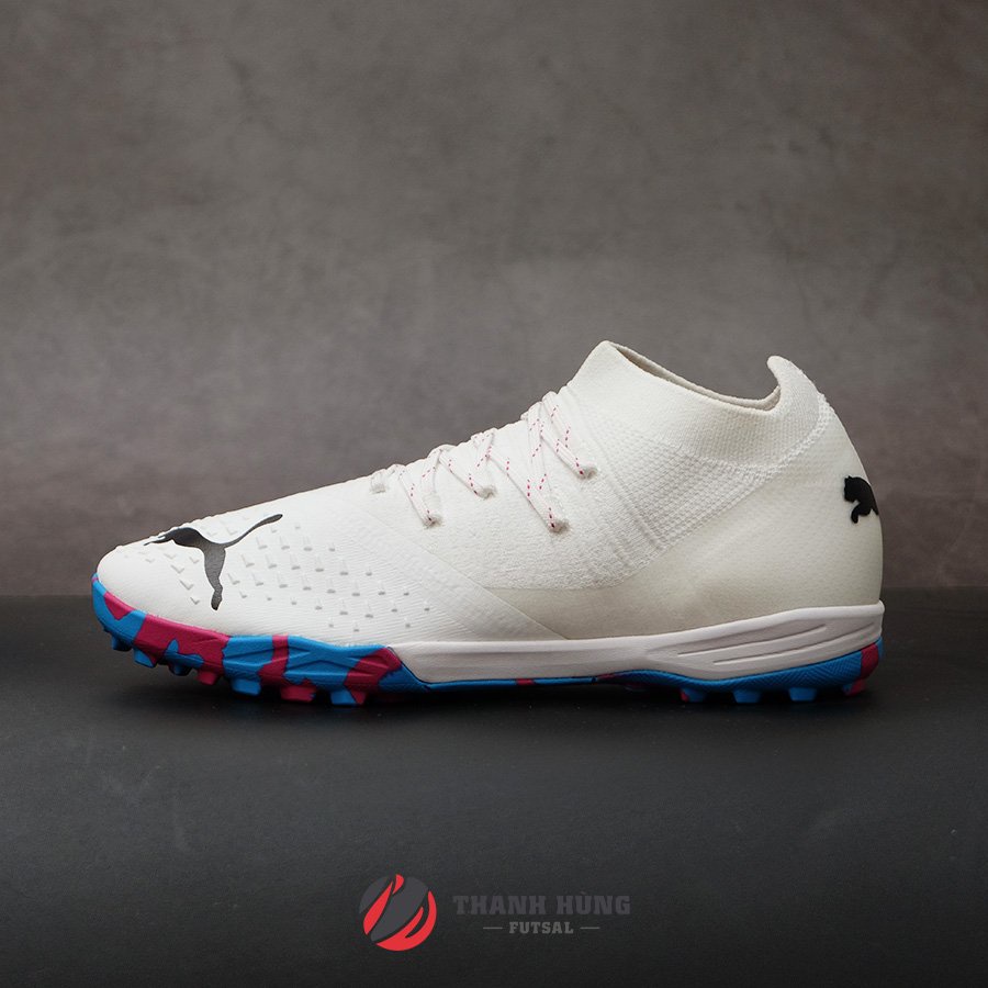 GIÀY ĐÁ BÓNG CHÍNH HÃNG PUMA FUTURE Z 3.3 TT - 106764-02 - TRẮNG/XANH
