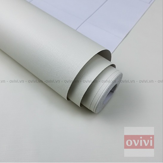 Giấy Dán Tường Phòng Ngủ Trơn Một Màu Pastel Nhám Vân Nổi Có Sẵn Keo Đẹp Cuộn 10m Dày Giá Rẻ OVIVI