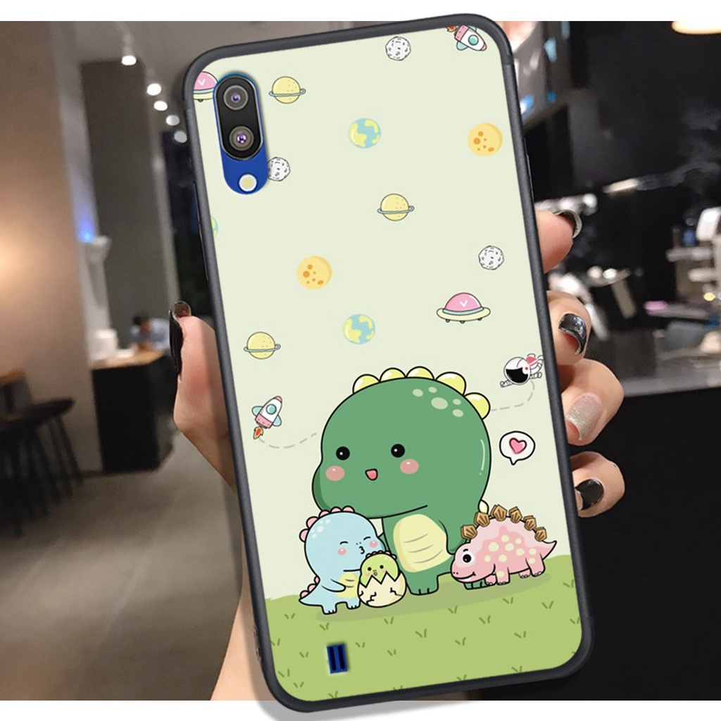 [HOT]ỐP SAMSUNG A10 - M10 _ A01 - A02 , IN HÌNH KHỦNG LONG CHIBI SIÊU DỄ THƯƠNG.