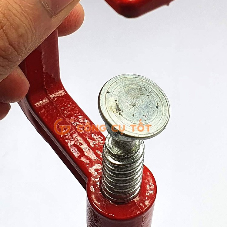 Vam gang chữ C màu đỏ 3 inch