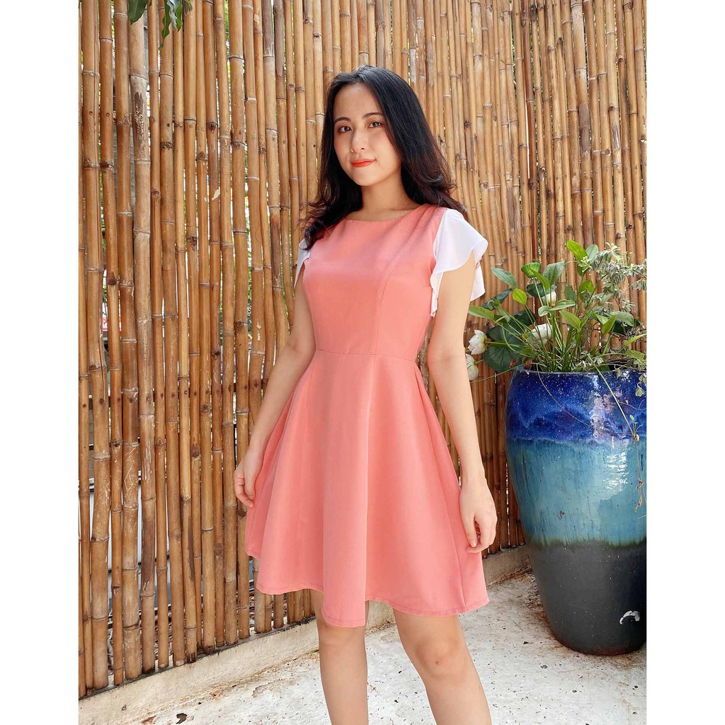 [Mã SKAMA06 giảm 8% tối đa 50K đơn 250K] Đầm hồng che bụng mỡ HACK DÁNG | BigBuy360 - bigbuy360.vn