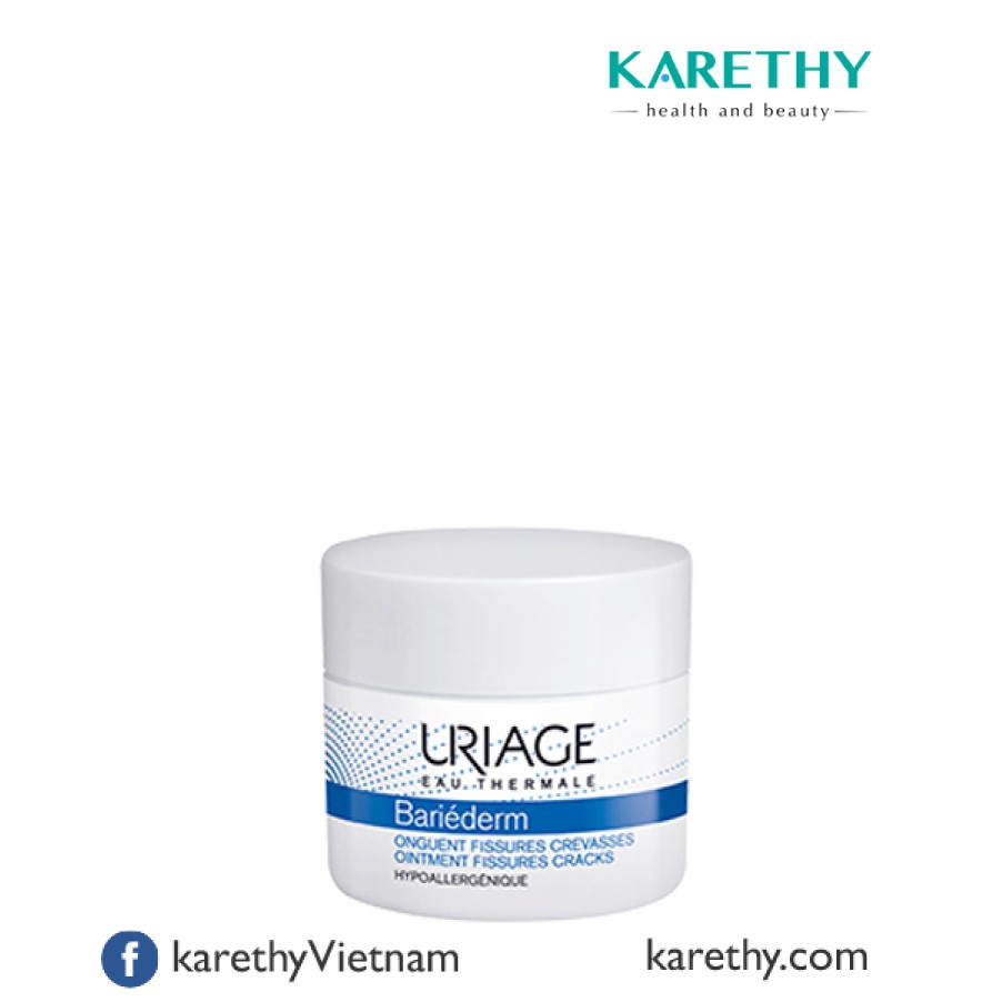 Uriage Bariéderm Ointment Fissures Cracks, Kem Dưỡng Da Khô, Nứt Nẻ