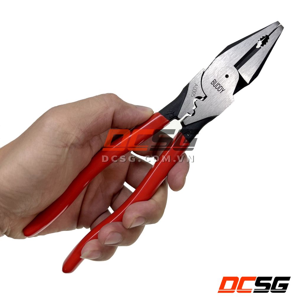 Kìm điện đa năng bấm cos 9''-225mm Buddy A0005 | DCSG