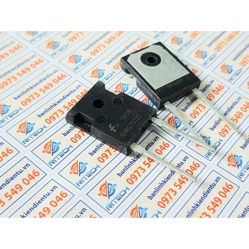 [ Combo 2 chiếc ] RHRG75120 Diode Schottky 1200V/75A TO-247