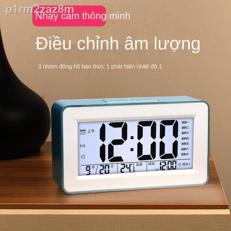 ❈▥Đồng hồ báo thức thông minh 2021 tân sinh viên đặc biệt đánh thức tạo tác cho trẻ em nam và nữ máy tính để bàn Đồng hồ