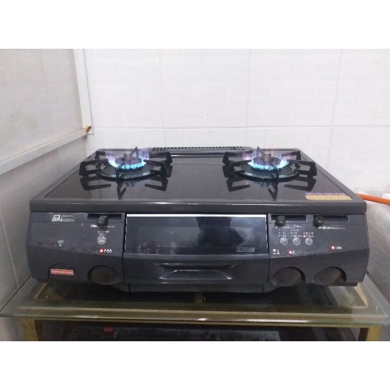 BẾP GAS ĐIỆN TỬ CHỐNG CHÁY NỒI OSAKA FULL CHỨC NĂNG HẸN GIỜ TẮT NỘI ĐỊA NHẬT BẢN