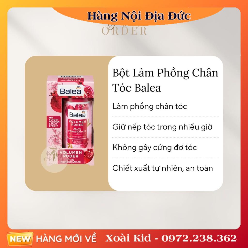 Bột làm phồng tóc Balea chống bết tóc dính - Nội địa Đức Đủ Bill