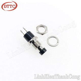 Bộ 5 Chiếc Nút Nhấn Nhả (Nút Nhấn Đề) PBS-110 Đen