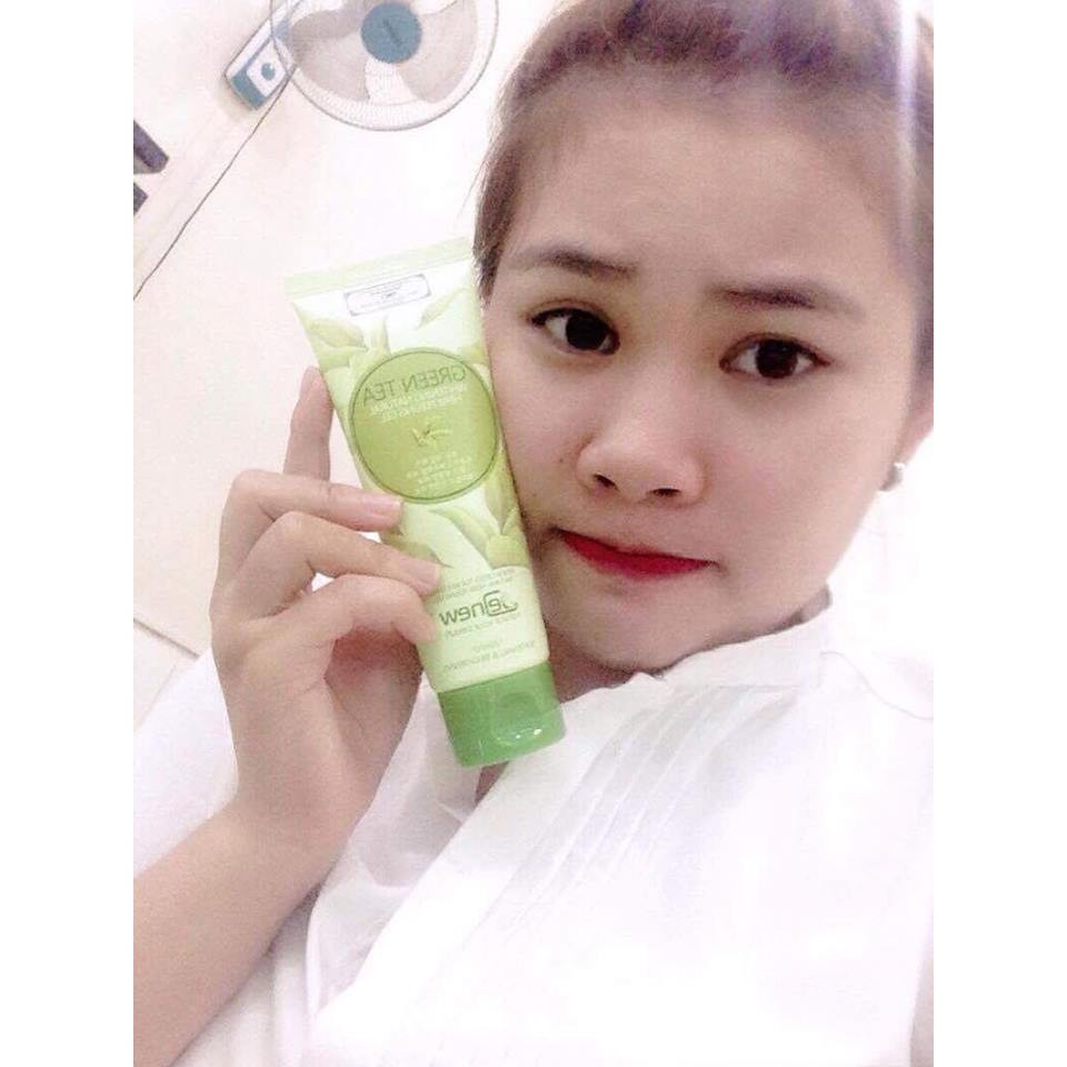 [Tẩy tế bào chết] Tẩy da chết trắng da sạch mụn Green Tea Peeling Gel Cao cấp Hàn Quốc 120ml - Hàng chính hãng