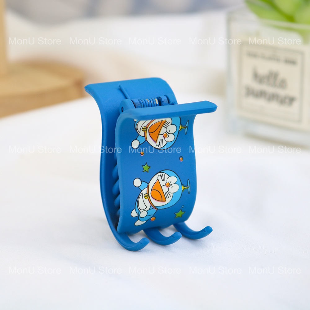 Kẹp tóc càng cua 5 răng nhám nhiều màu hình DORAEMON DOREMON dễ thương cute MON0318 TooYoo