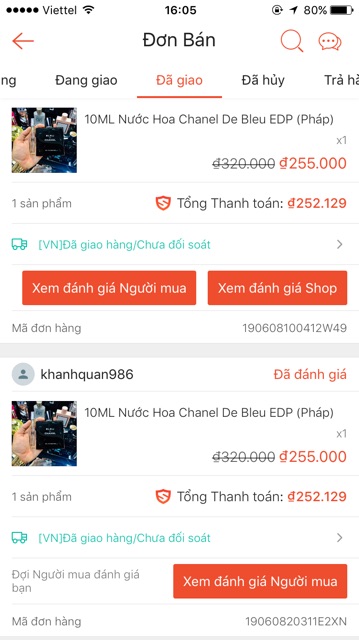 Mẫu Thử 10ML Nước Hoa Nam Bleu De Chanel EDP (Made in France_Pháp) | BigBuy360 - bigbuy360.vn