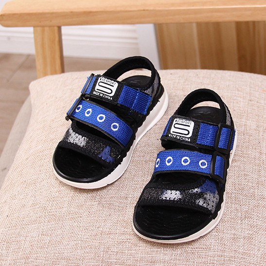 sandal bé trai size 26-30 siêu bền chắc quai khâu