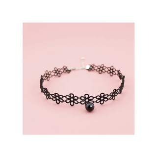 Vòng cổ choker ren hoa 6 cánh