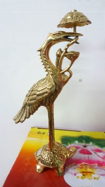 Đôi Hạc Đồng Nguyên Chất 24cm,30cm