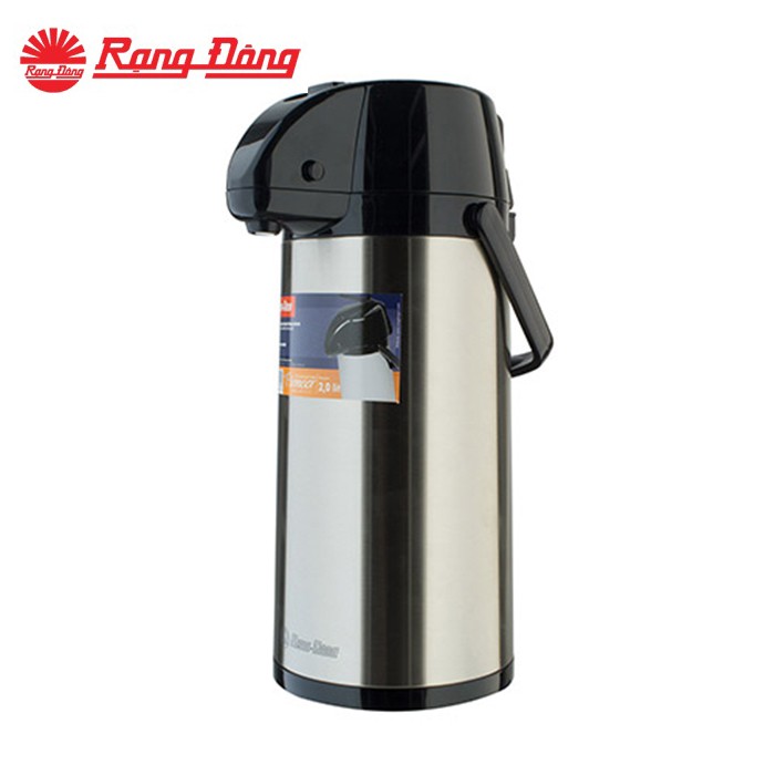Bình Thuỷ -Phích Nước 2 Lít Inox Rạng Đông RD 2045 ST1.E (có hình thật sp)