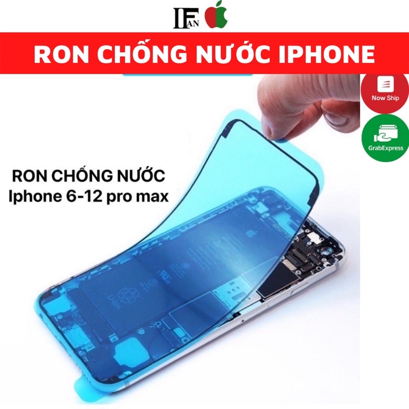 [ Giá Sỉ ] Ron chống nước (3 lớp) iphone 6/7/8/X/Xs/XsMax/11/11Pro/11ProMax/12/12ProMax