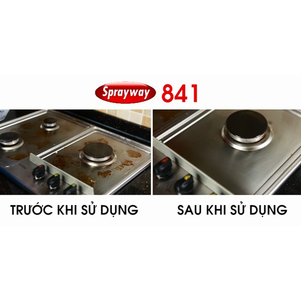 Chai xịt làm bóng và bảo vệ thiết bị inox sprayway 841