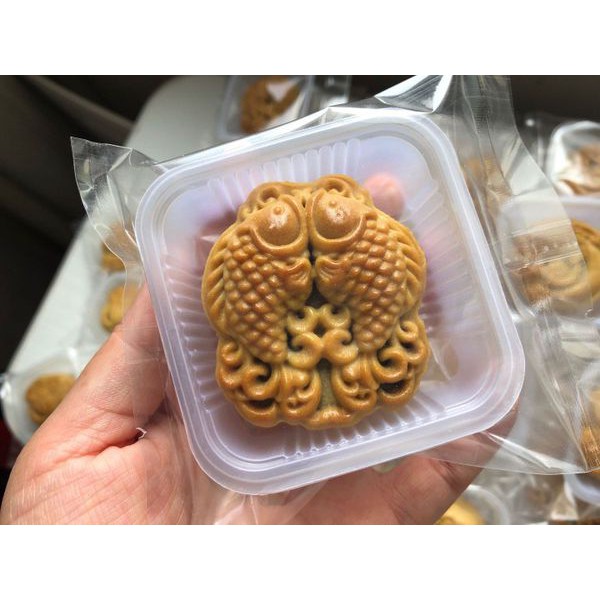 KHUÔN TRUNG THU 2 MẶT CÁ CẶP 150GR