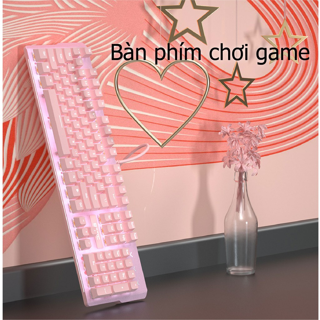 SG-8842 Bàn Phím Gaming có dây Giả Cơ Led Siêu Đẹp Chuyên Chơi Game, Văn Phòng Cho Máy Tính Laptop