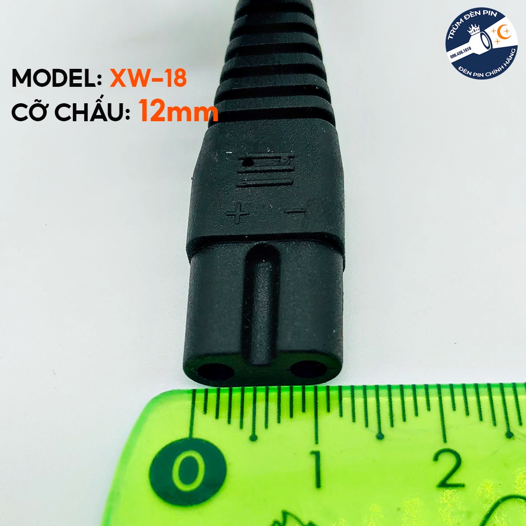 Sạc đèn pin 2 chấu 4.2V 1A sạc nhanh cao cấp dành cho đèn pin đội đầu