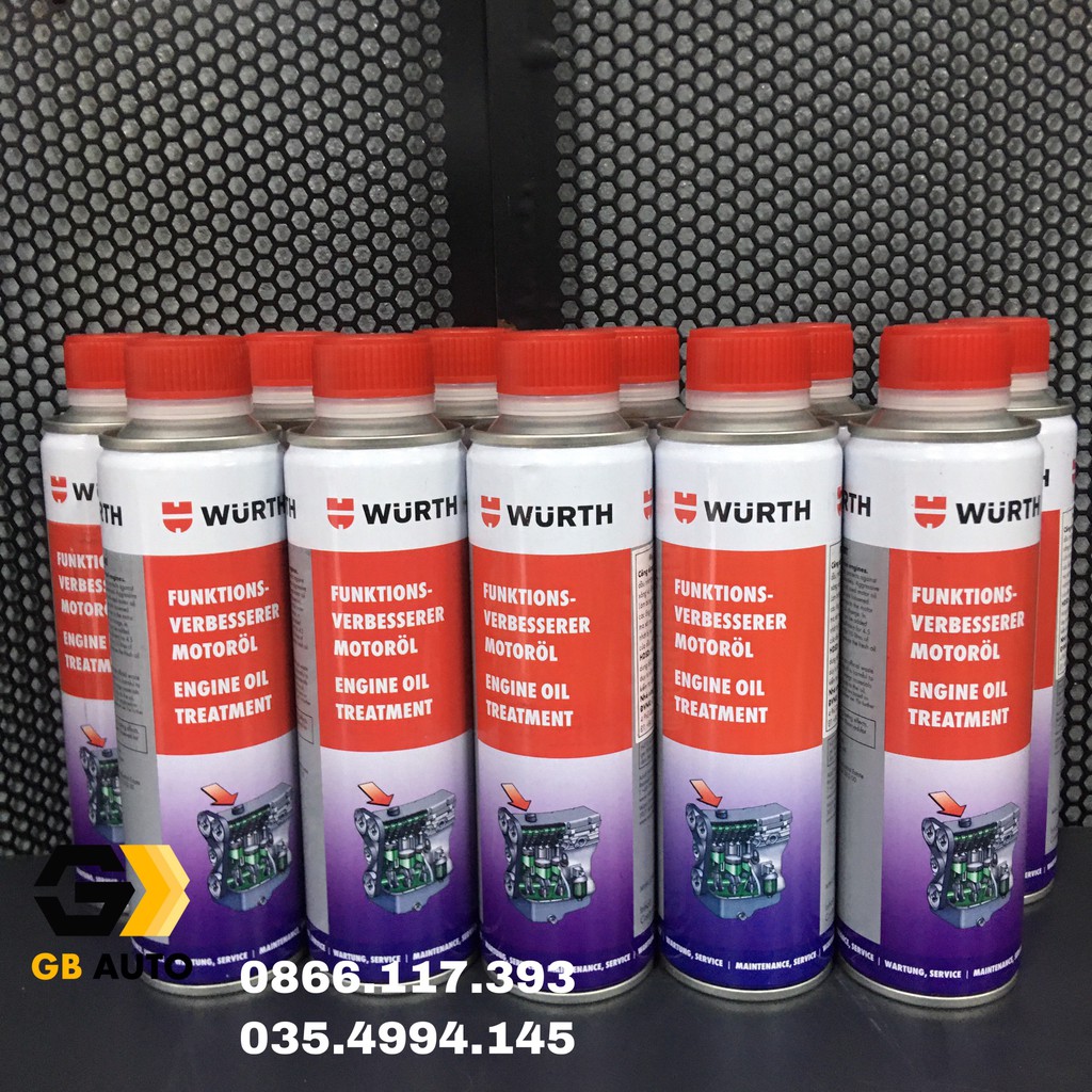 PHỤ GIA DẦU NHỚT WURTH ENGINE OIL TREATMENT 300M