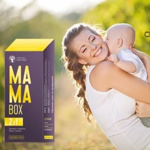 Viên uống bổ sung vitamin, khoáng chất cho phụ nữ mang thai và cho con bú  Mama Box- Siberi Nga