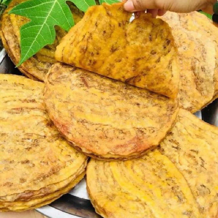 500G CHUỐI ÉP MIẾNG ĐẶC SẢN LOẠI 1 - đồ ăn vặt Sài Gòn, thơm ngon đậm vị- Hỏa tốc TPHCM - ViXi Food