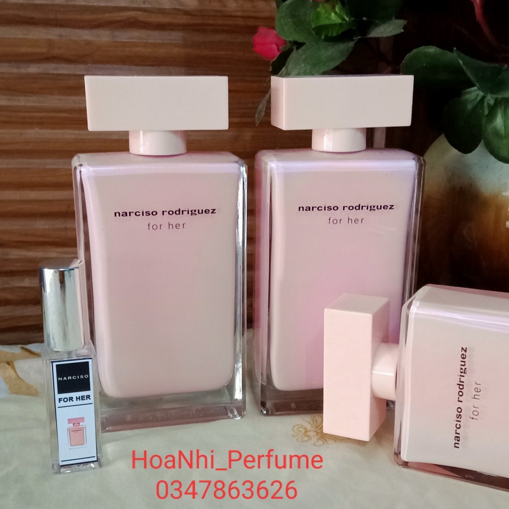 Nước hoa nữ Narciso Rodriguez EDP mẫu thử 2-5-10ml tiểu thư quyến rũ