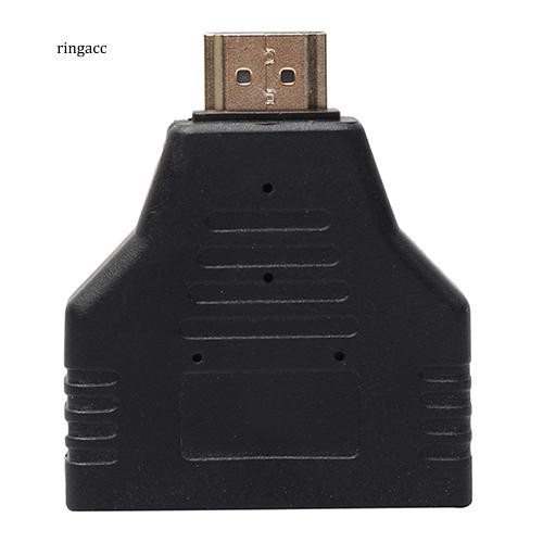 Đầu chia HDMI 1 đầu đực ra 2 đầu cái tiện dụng cho TV/máy chiếu/màn hình LCD