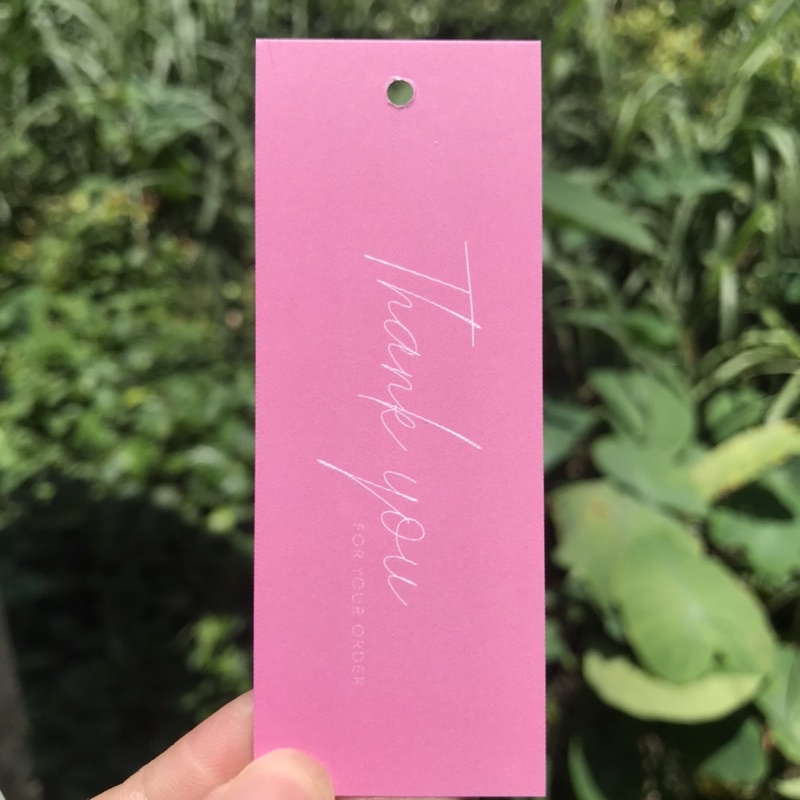 Mác quần áo combo 100 mác + 100 Dây Treo Thẻ Bài - Dây Dù Xâu Tag (Mác) Quần Áo