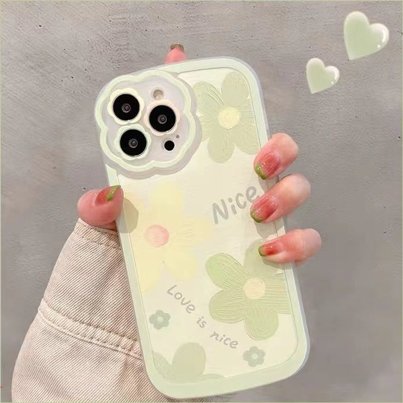 Ốp Điện Thoại Silicon Mềm Hình Hoa Tranh Sơn Dầu Cho Iphone 11 12 13 Pro MAX X XS MAX XR 7 8 Plus Silicone
