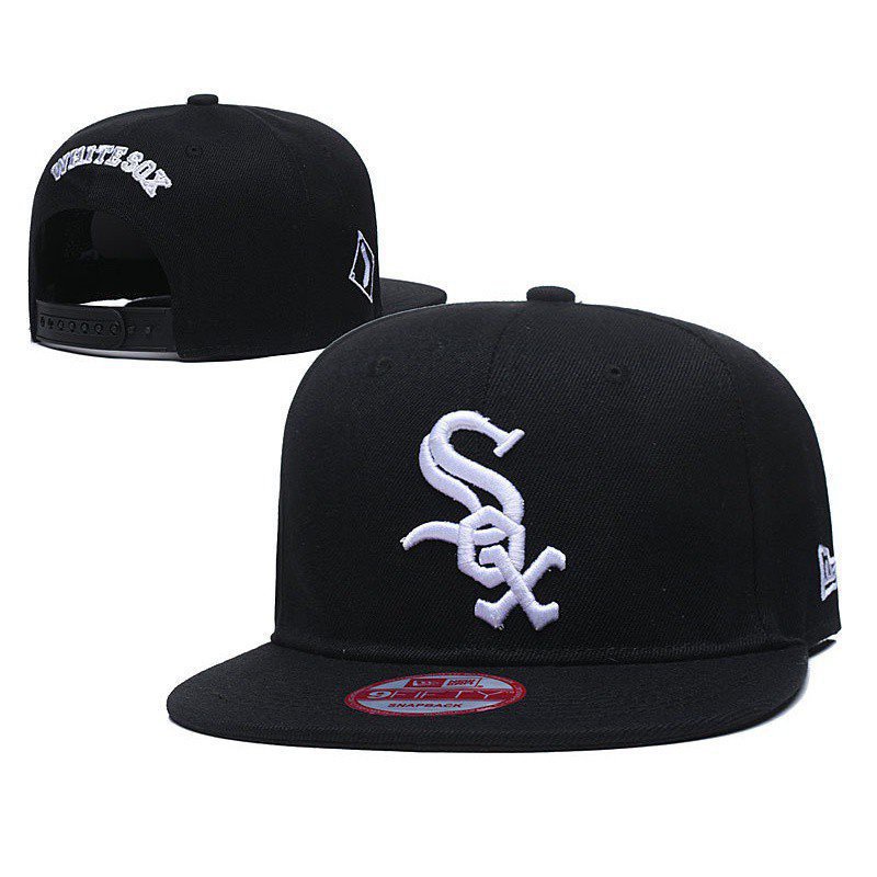 Mũ Lưỡi Trai Cotton Thời Trang ZNW2 MLB Chicago Sox Phong Cách Hip Hop 8sut vA91