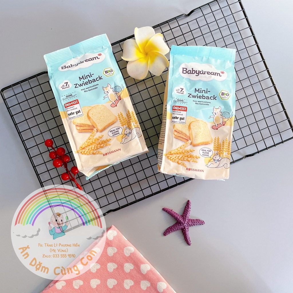 Bánh mì hữu cơ cho bé ăn dặm baby dream - ảnh sản phẩm 1