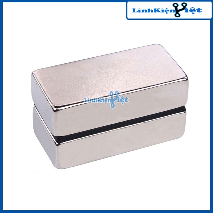 Nam châm đất hiếm hình chữ nhật nhiều kích thước dài 50mm