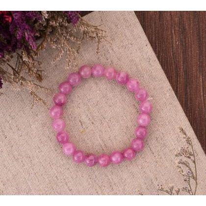 Vòng tay chuỗi hạt RUBY tự nhiên 8mm