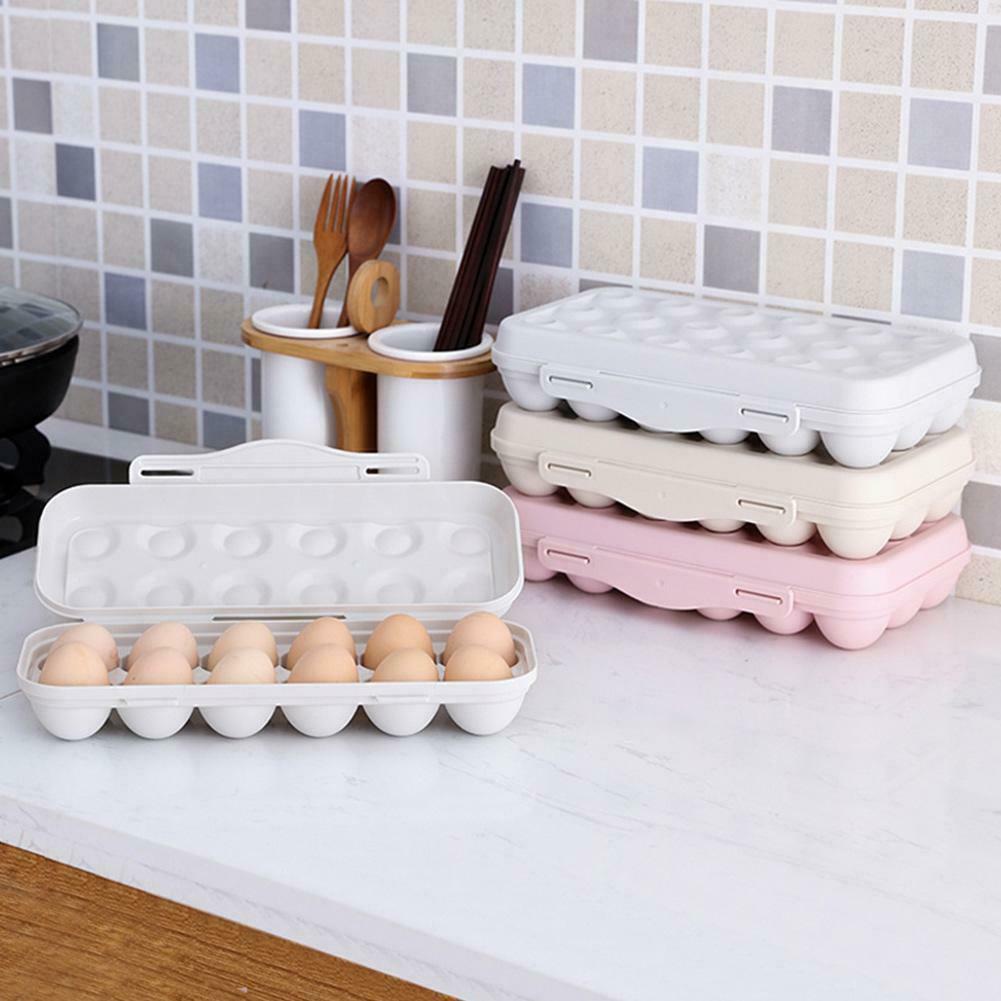 Khay Đựng Trứng Bằng Nhựa T8M8 Tiện Dụng Cho Tủ Lạnh