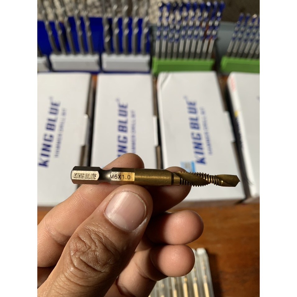 Mũi khoan taro M3 - M10 thép HSS thương hiệu King Blue
