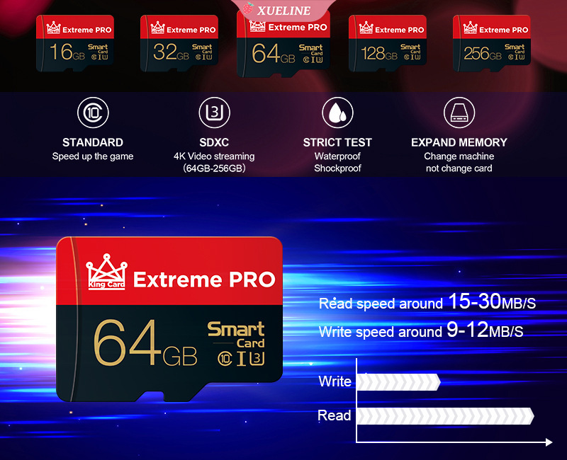 Thẻ Nhớ Microdrive 64gb Sd Uhs1 Dung Lượng 64gb 32gb 16gb Class10 80mb / S | BigBuy360 - bigbuy360.vn