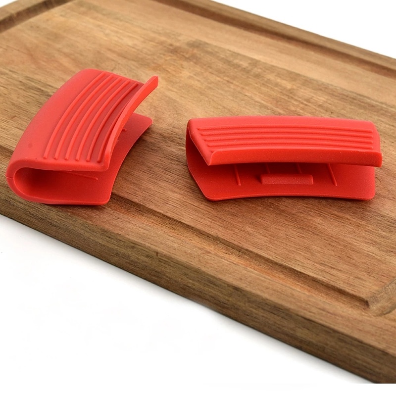 Găng Tay Nhấc Nồi Bằng Silicone Cách Nhiệt Tiện Dụng Cho Nhà Bếp
