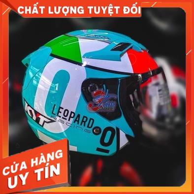 [CHÍNH HÃNG] NÓN BẢO HIỂM 3/4 KYT LEOPARD YWVNX008_NÓN BẢO HỘ YWVNX