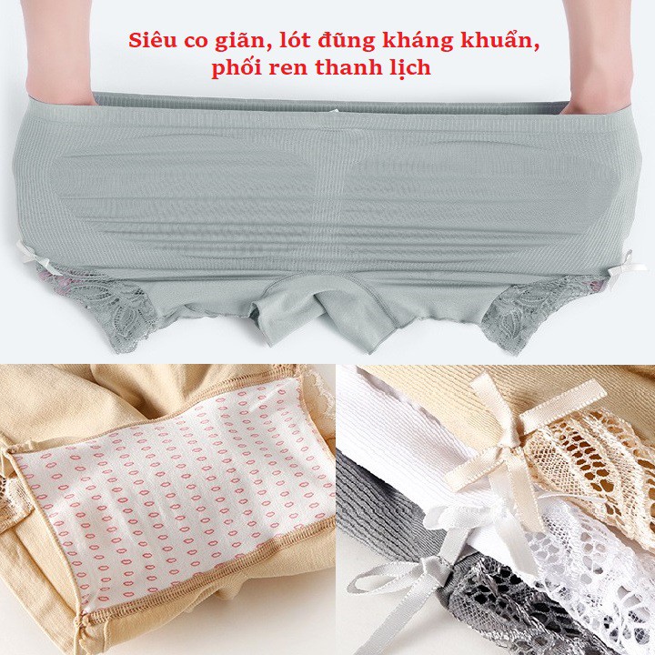 Quần mặc trong váy nâng mông chất cotton mềm mịn co giãn tốt QL06