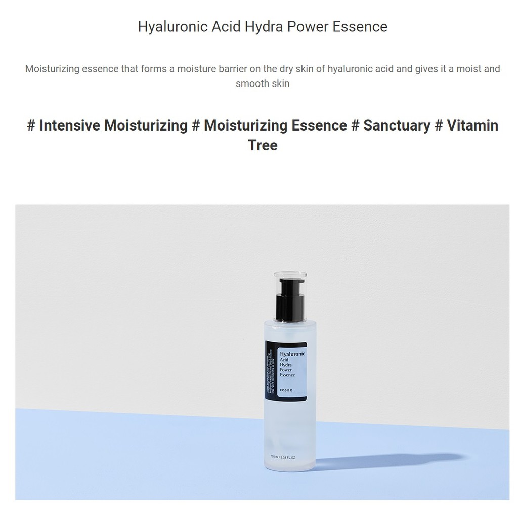 [Hàng mới về] Tinh chất Cosrx thành phần Hyaluronic Acid 100ml