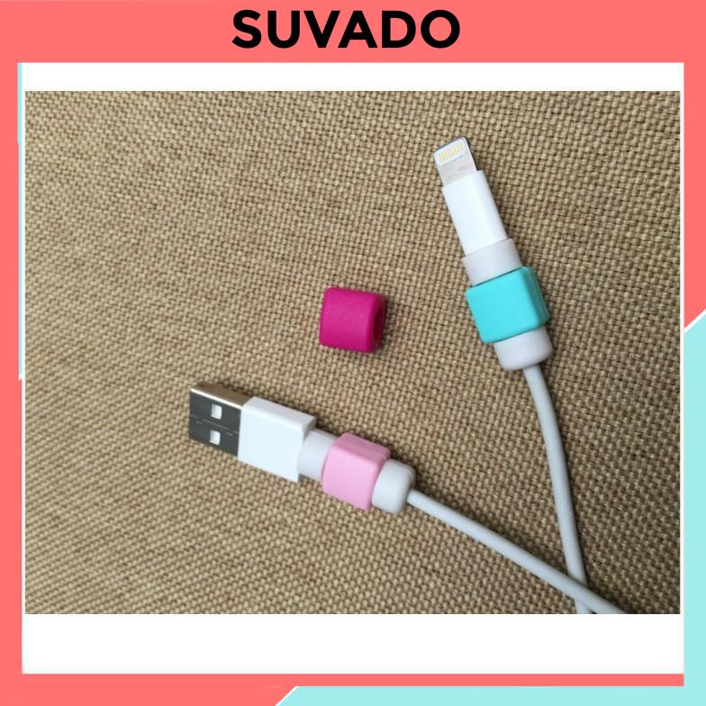 NÚT BẢO VỆ cáp sạc, tai nghe chống đứt gãy phụ kiện bảo vệ cáp sạc dễ thương